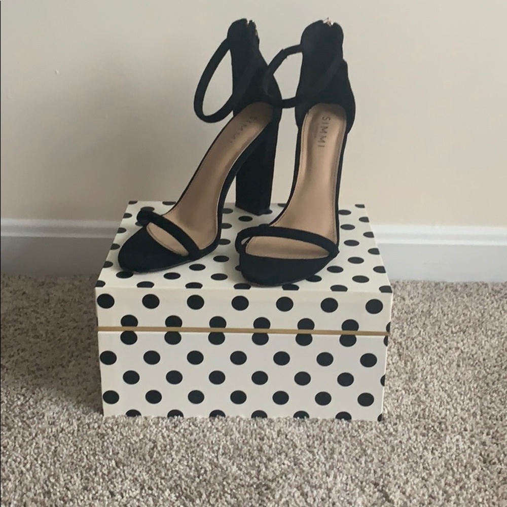 Stylish Simmi London Suede High Heels